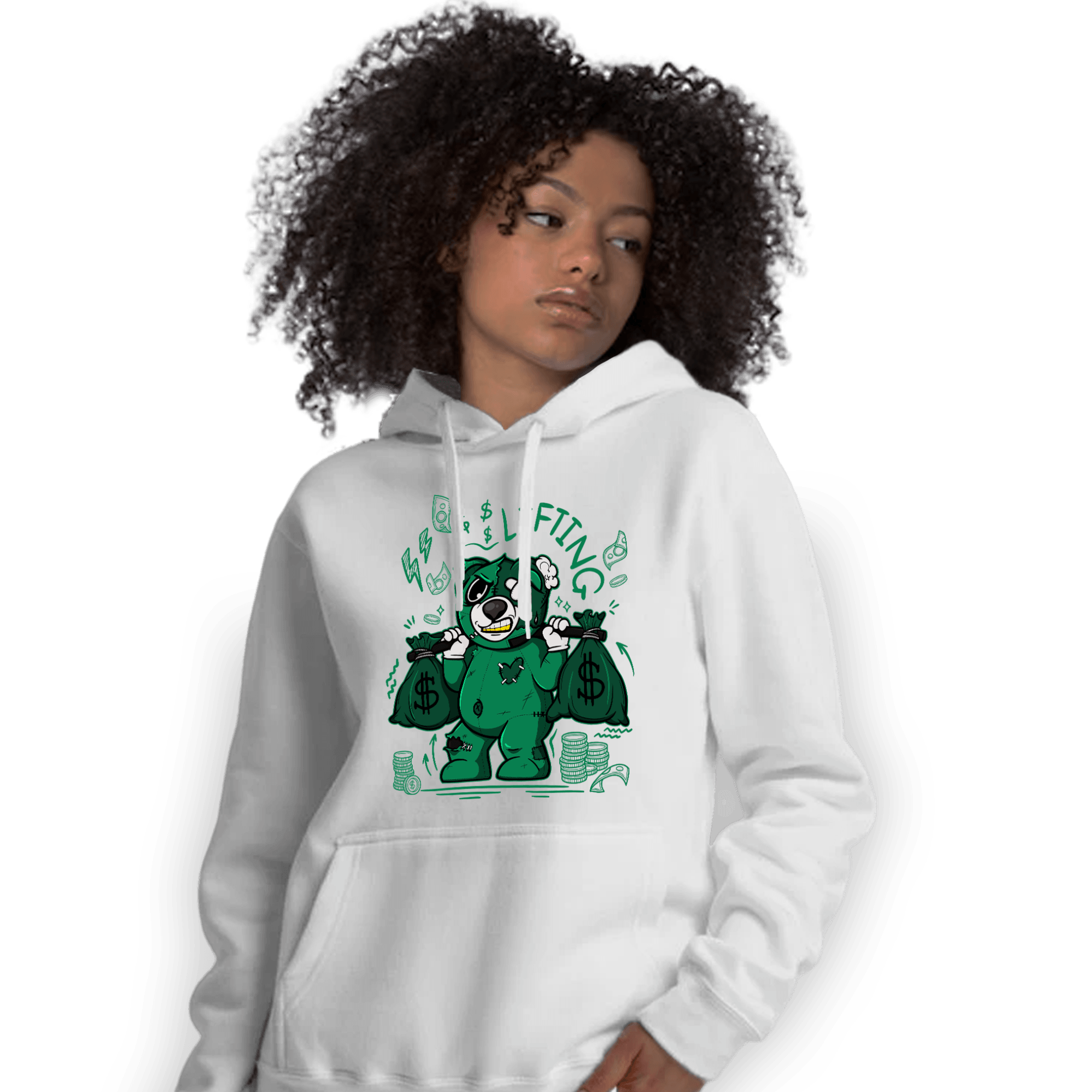 Celtic Lucky Green 1s Hoodie Match Money Lifting BER - NastyJamz