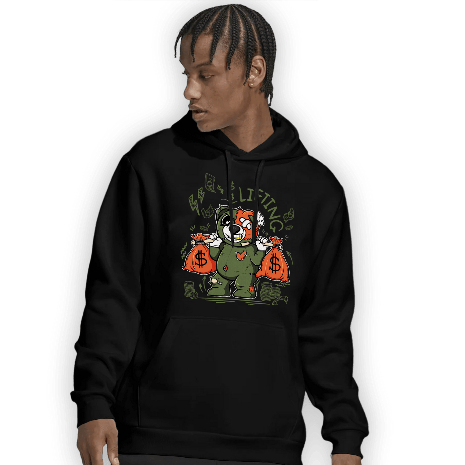 High OG Celadon 1s Hoodie Match Money Lifting BER - NastyJamz