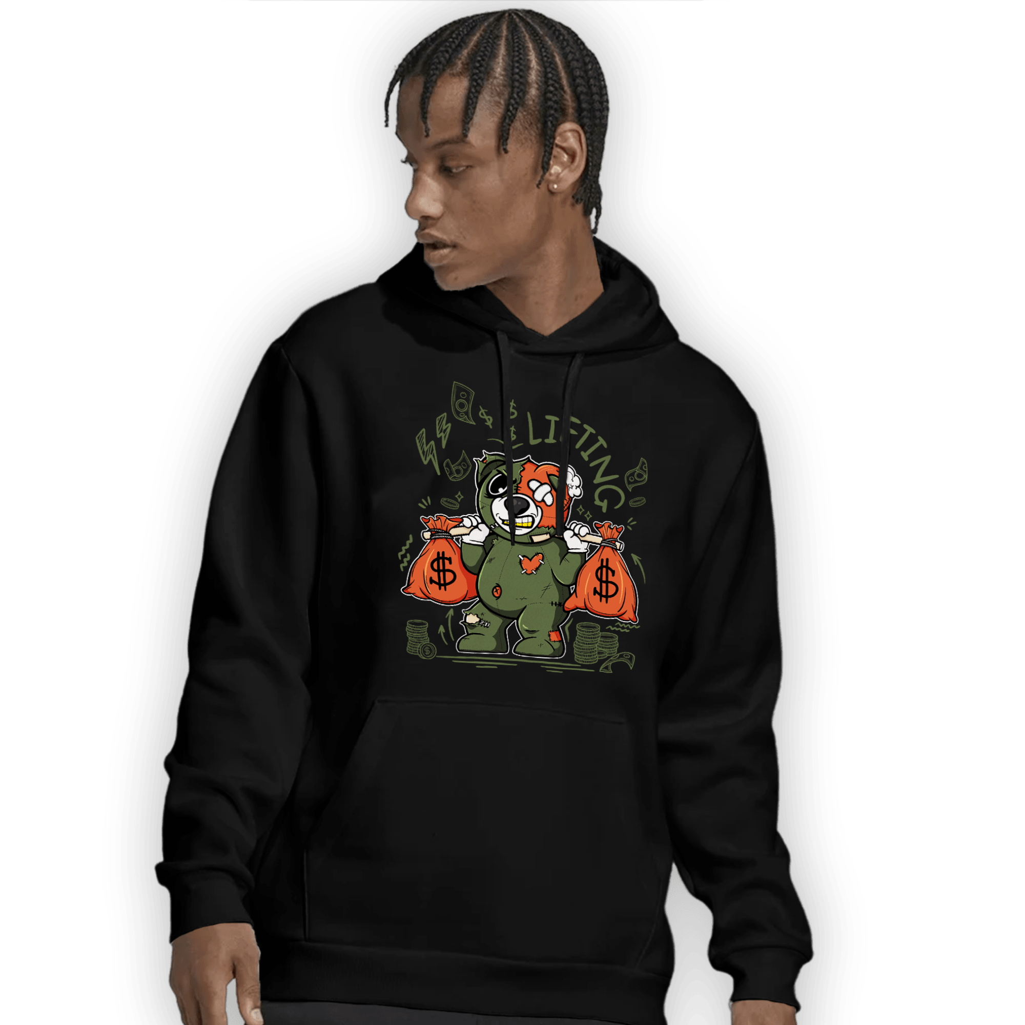 High OG Celadon 1s Hoodie Match Money Lifting BER - NastyJamz