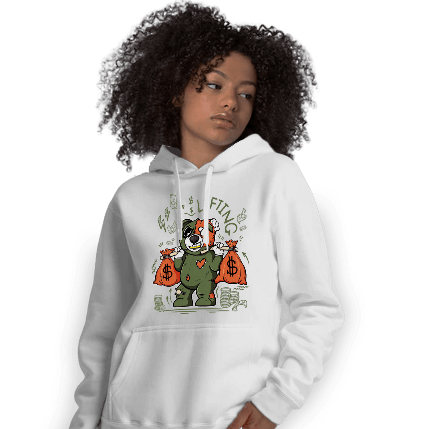 High OG Celadon 1s Hoodie Match Money Lifting BER - NastyJamz