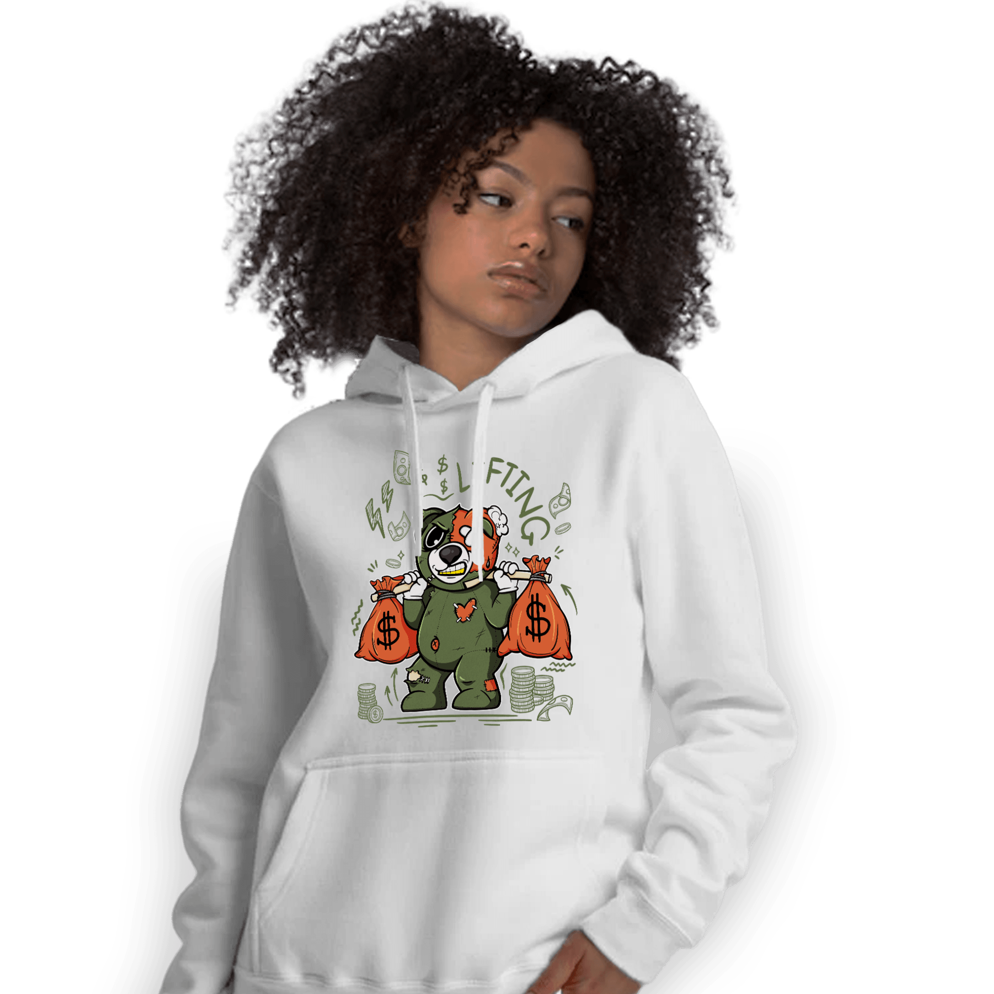 High OG Celadon 1s Hoodie Match Money Lifting BER - NastyJamz