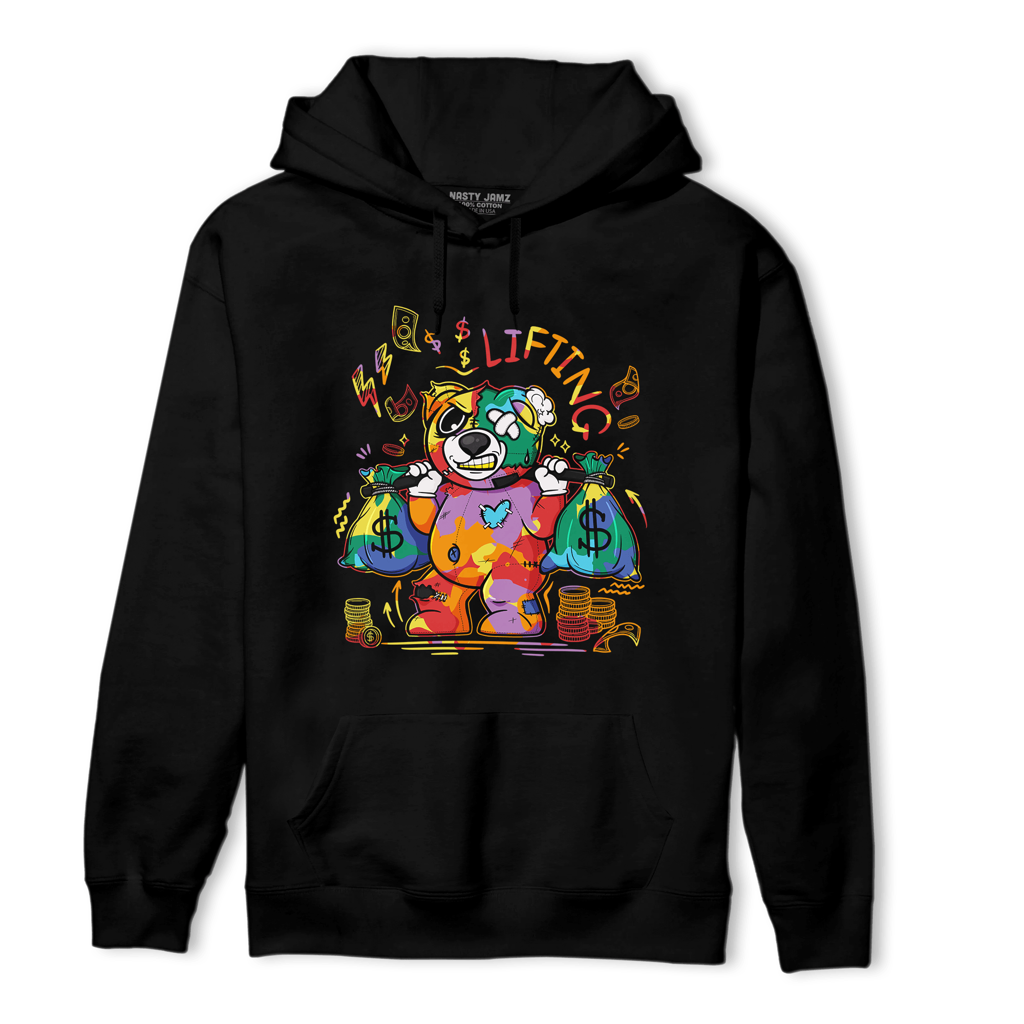 Mid GS Six Championships 1s Hoodie Match Money Lifting BER - NastyJamz