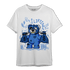 University Blue Toe 1s T Shirt Match Money Lifting BER - NastyJamz