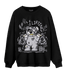 Off Noir 3s Sweatshirt Match Money Lifting BER - NastyJamz