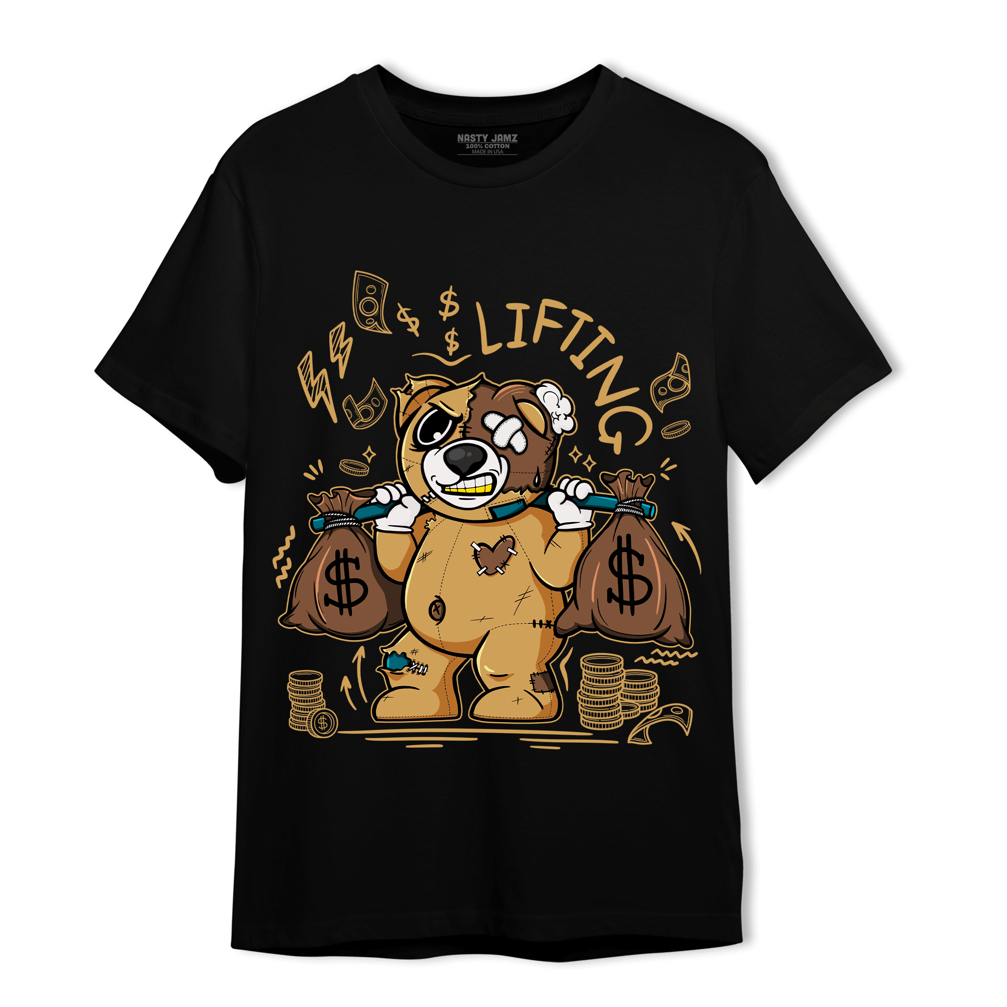 Cacao Wow 4s T Shirt Match Money Lifting BER - NastyJamz