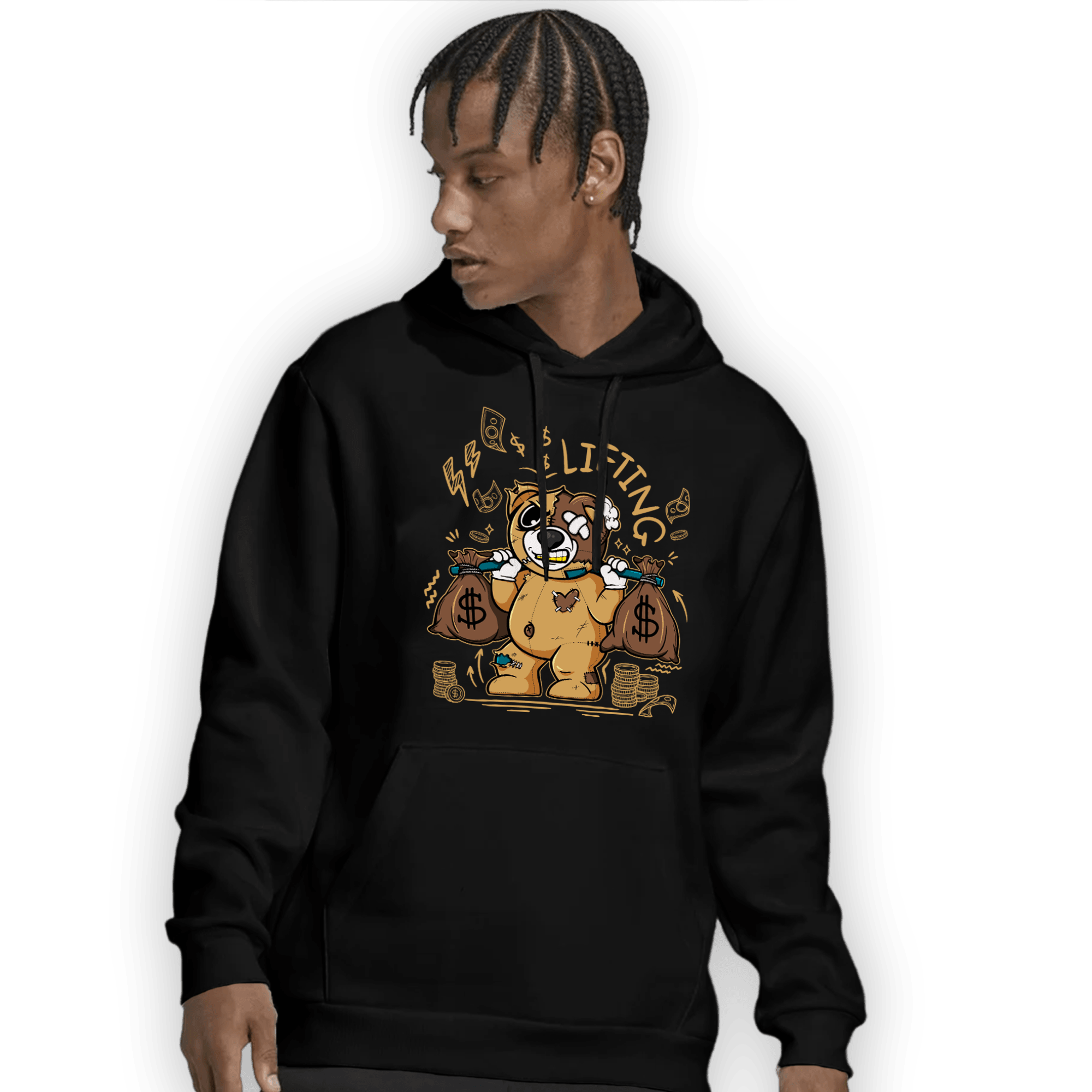 Cacao Wow 4s Hoodie Match Money Lifting BER - NastyJamz