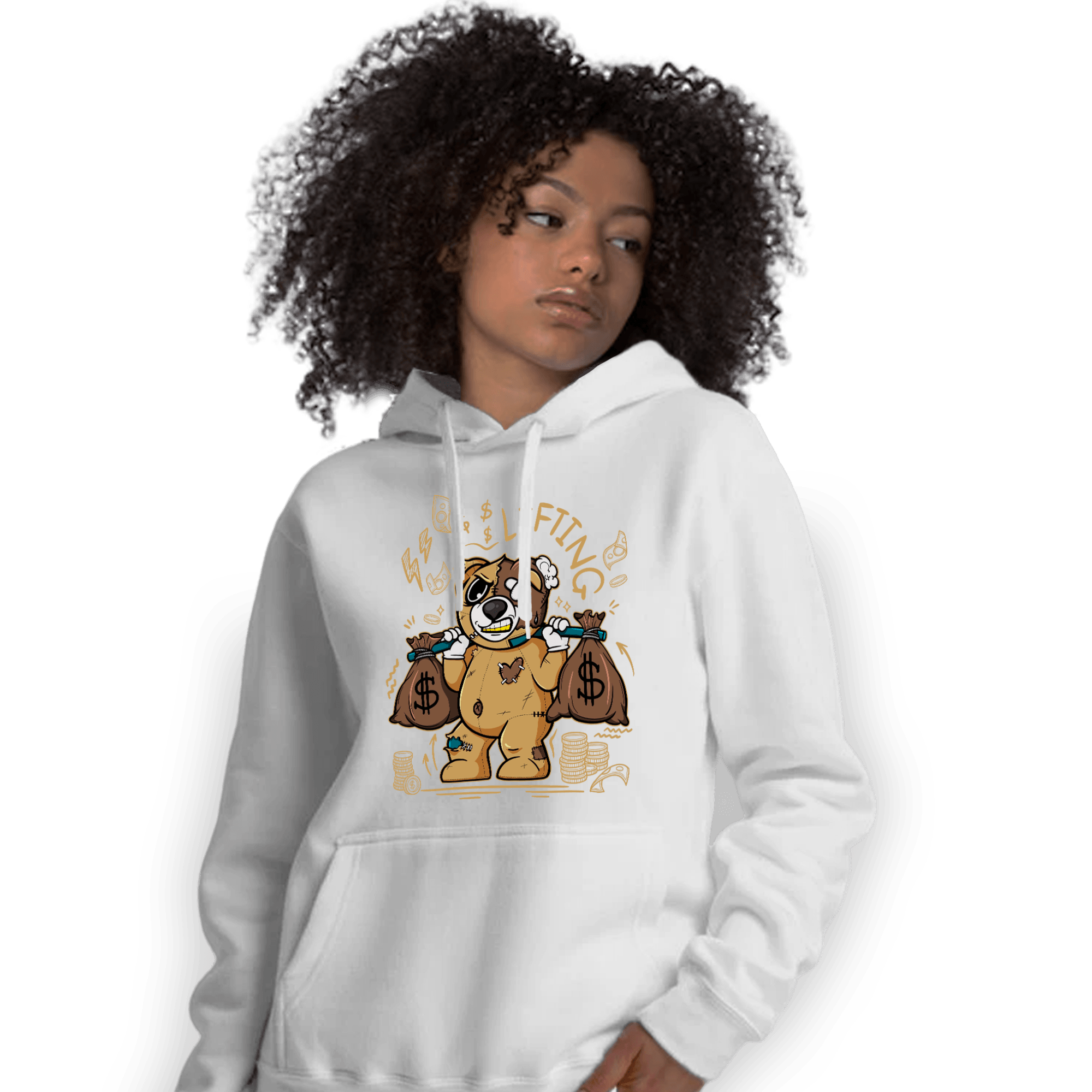 Cacao Wow 4s Hoodie Match Money Lifting BER - NastyJamz