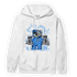 University Blue 5s Hoodie Match Money Lifting BER - NastyJamz