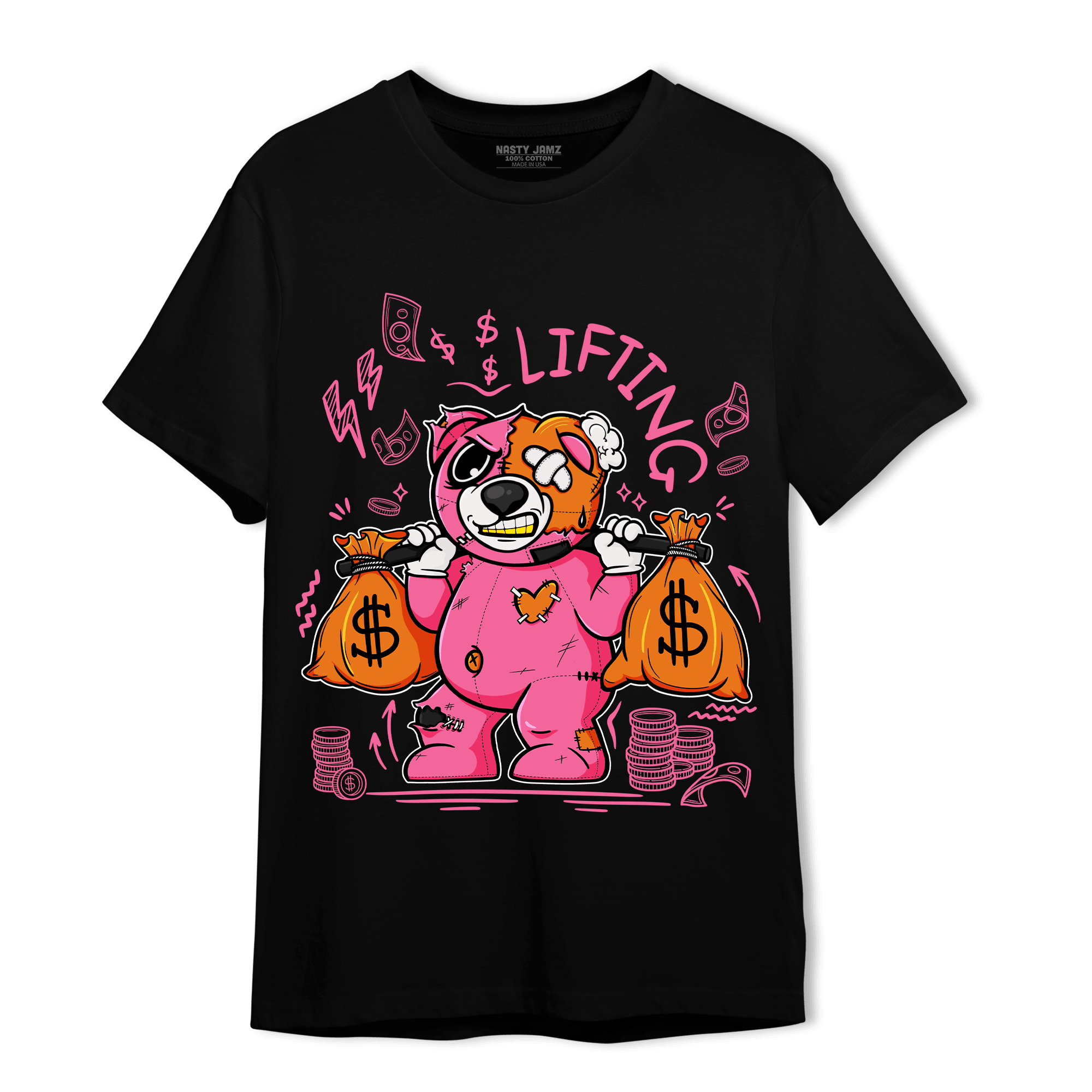 SB Dunk Blossom T Shirt Match Money Lifting BER - NastyJamz