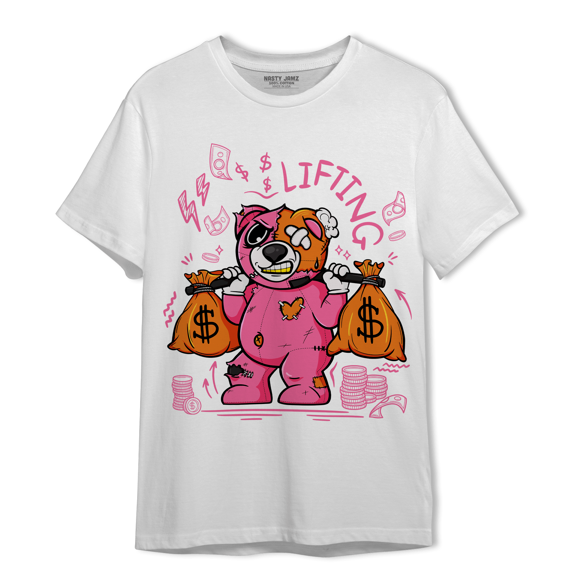 SB Dunk Blossom T Shirt Match Money Lifting BER - NastyJamz