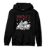 Cherry 12s Hoodie Match Money On My Mind Angel - NastyJamz