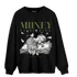 High OG Celadon 1s Sweatshirt Match Money On My Mind Angel - NastyJamz