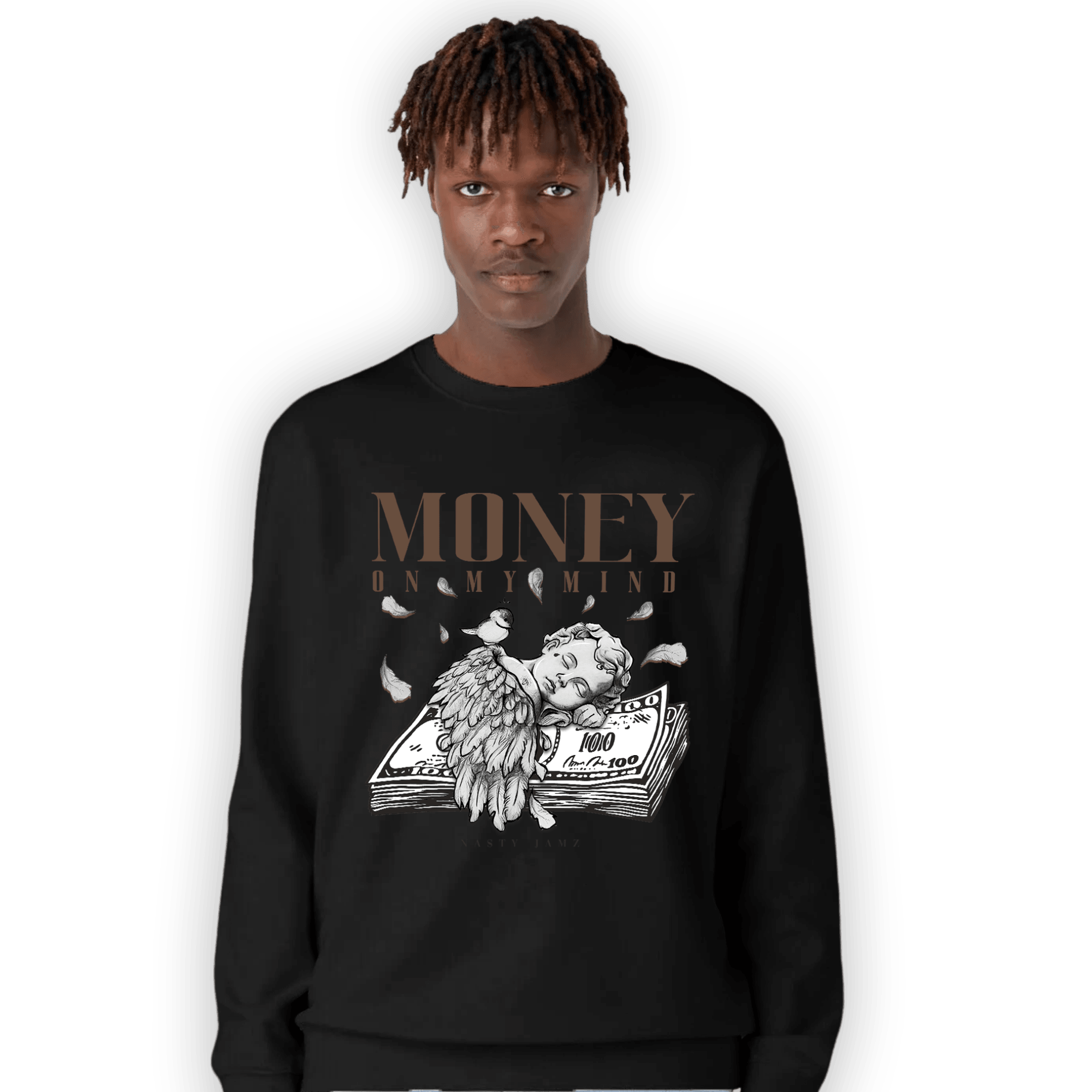Palomino 1s Sweatshirt Match Money On My Mind Angel - NastyJamz