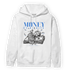 University Blue Toe 1s Hoodie Match Money On My Mind Angel - NastyJamz