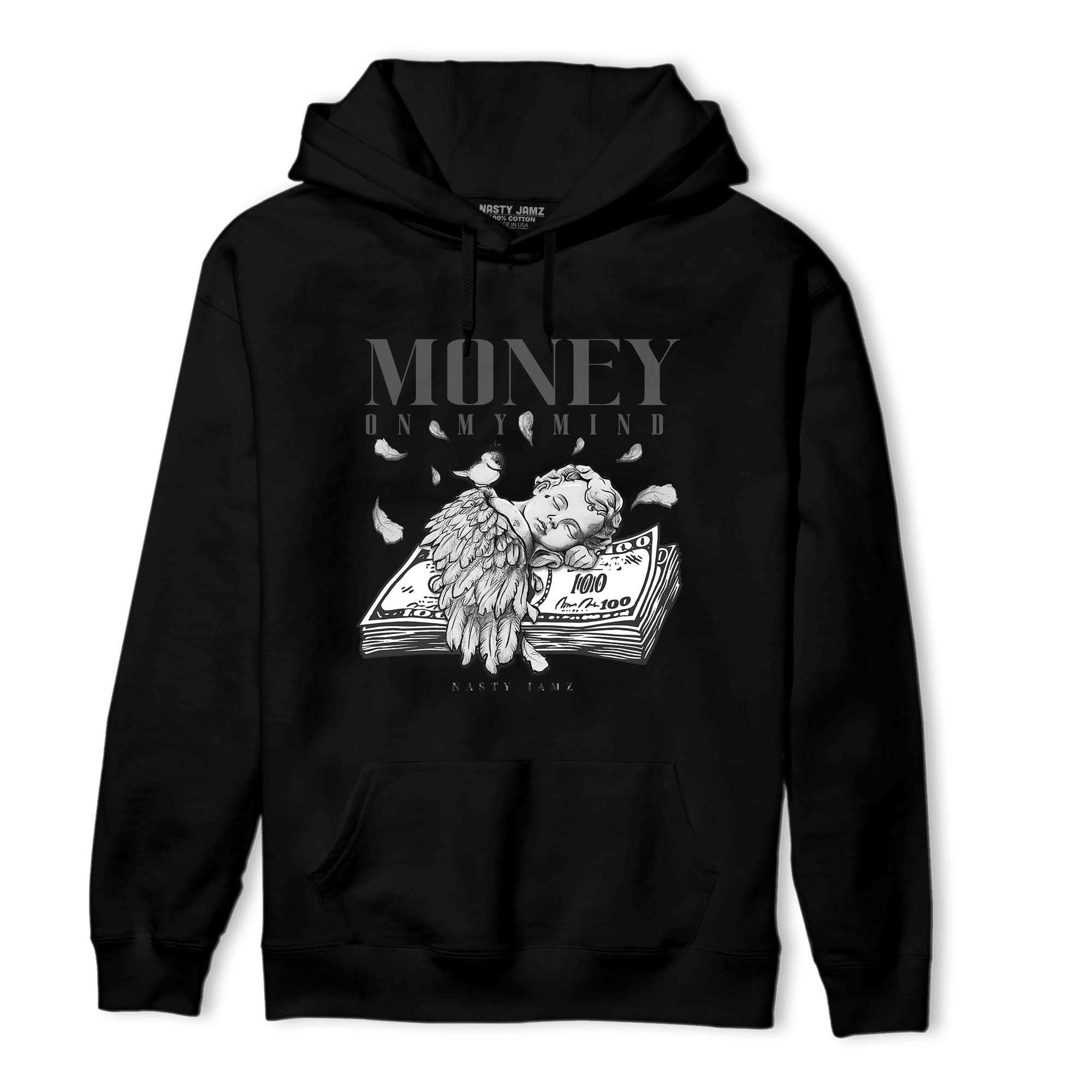 Fear Pack 3s Hoodie Match Money On My Mind Angel - NastyJamz