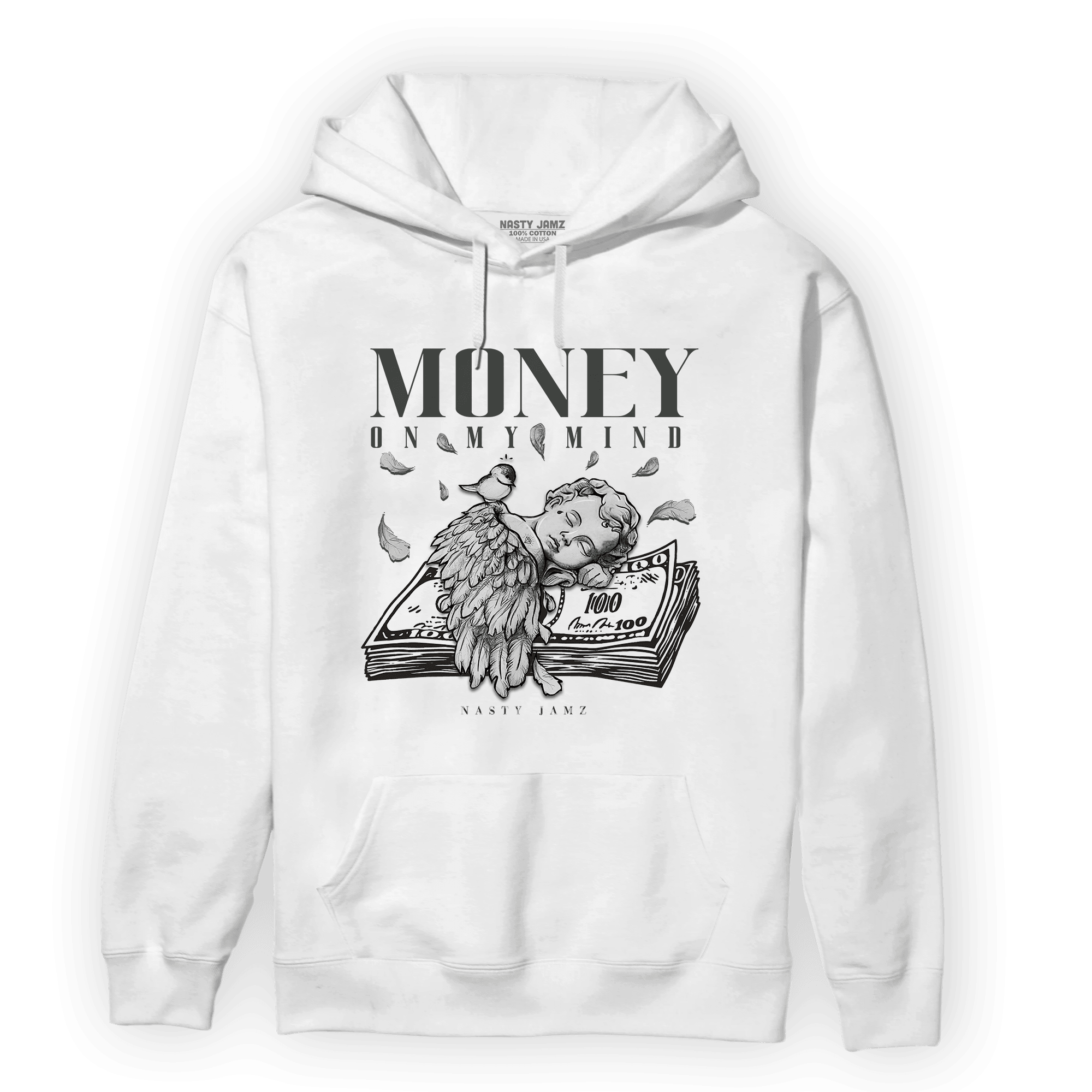 Fear Pack 3s Hoodie Match Money On My Mind Angel - NastyJamz