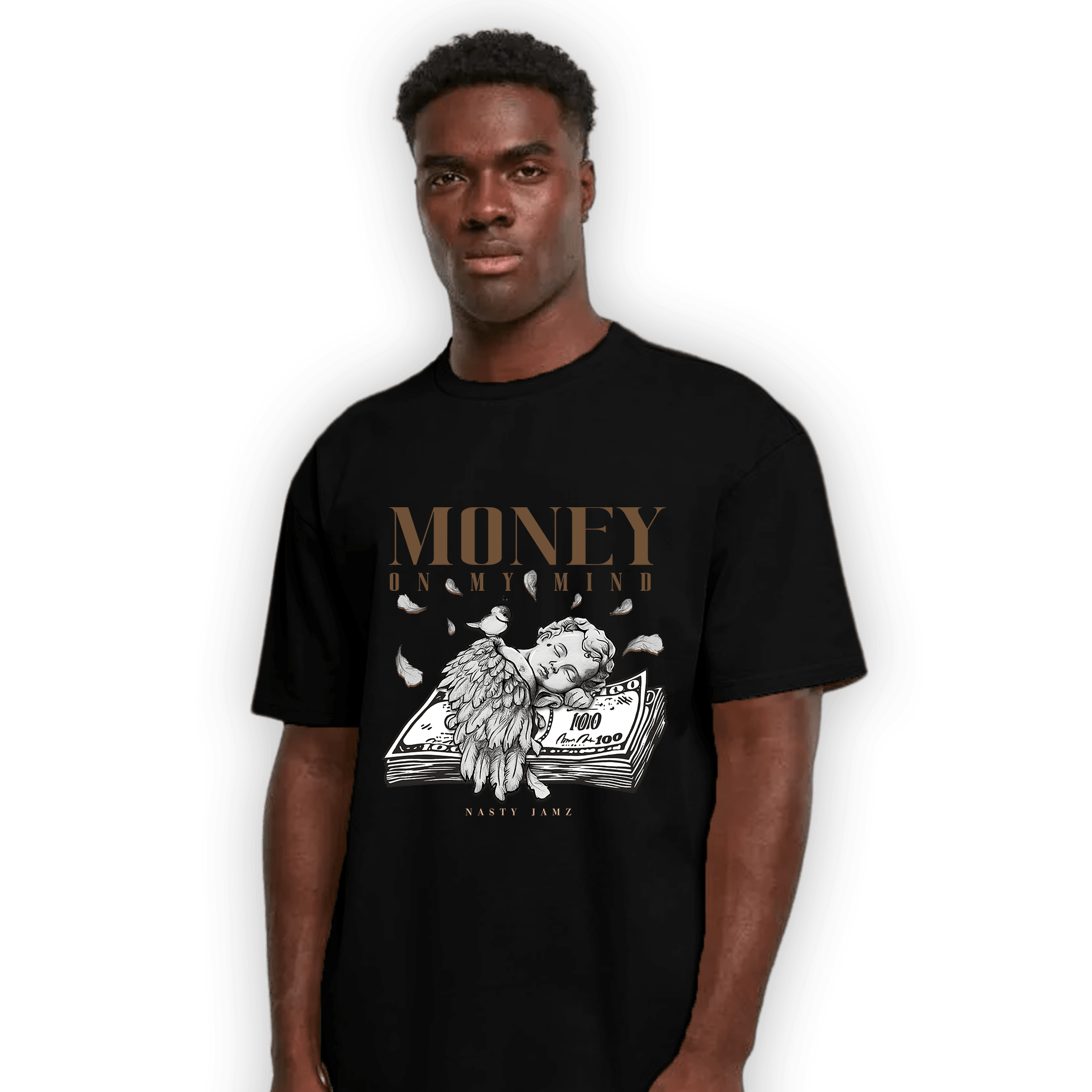 Palomino 3s T Shirt Match Money On My Mind Angel - NastyJamz