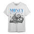 University Blue 5s T Shirt Match Money On My Mind Angel - NastyJamz