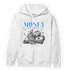 University Blue 5s Hoodie Match Money On My Mind Angel - NastyJamz
