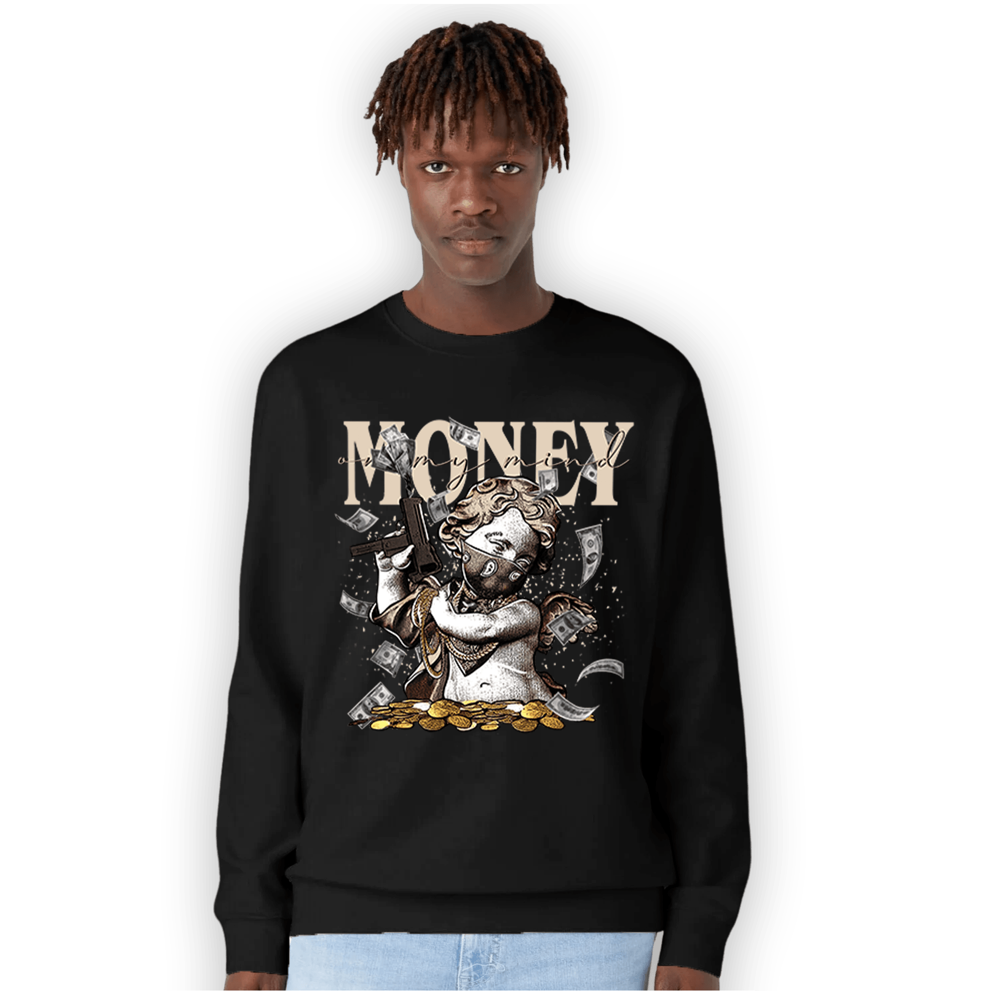 Dunk Low Twist Sanddrift Sweatshirt Match Money On My Mine Gang - NastyJamz