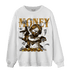 Wheat 13s Sweatshirt Match Money On My Mine Gang - NastyJamz