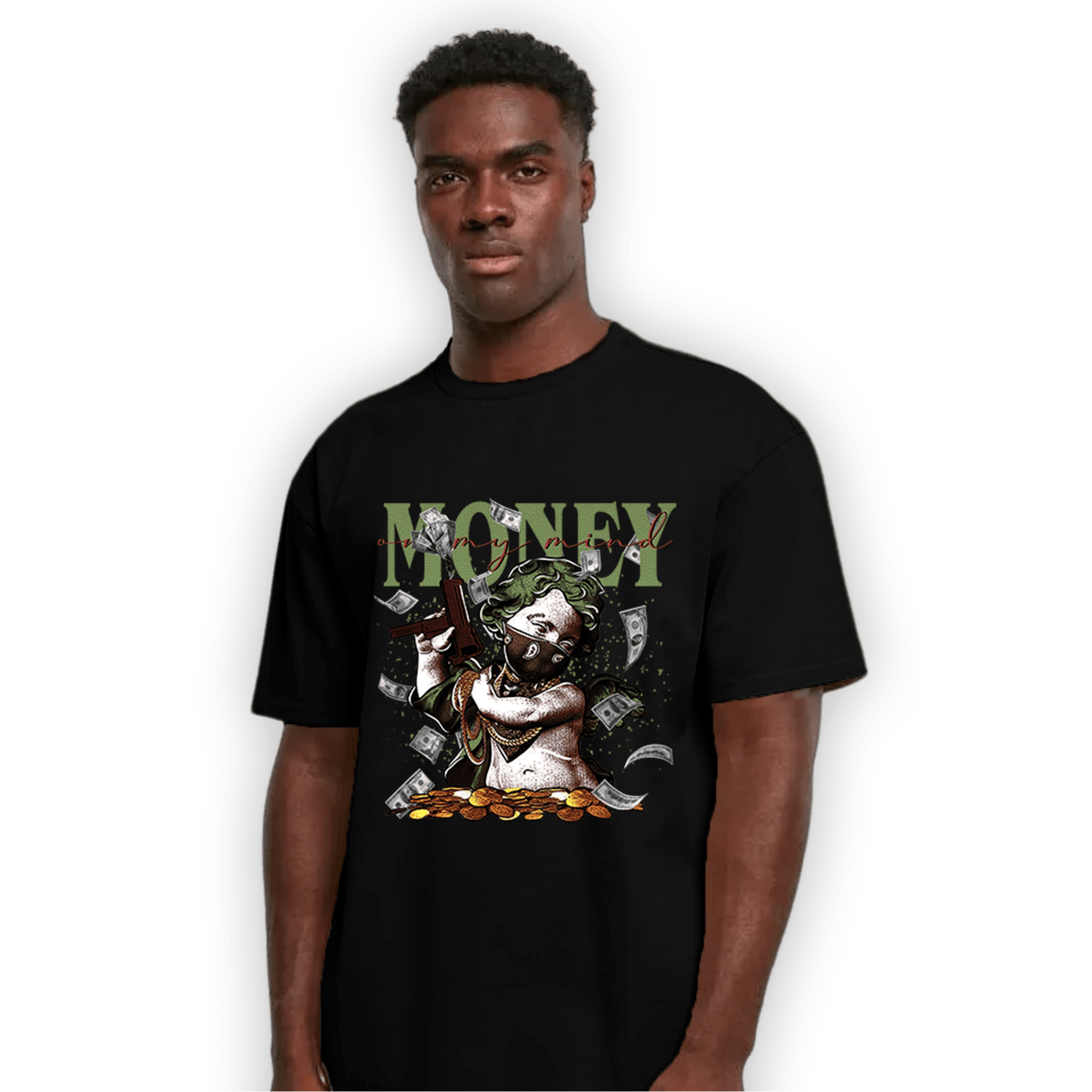 OG Low Year Of The Dragon 1s T Shirt Match Money On My Mine Gang - NastyJamz