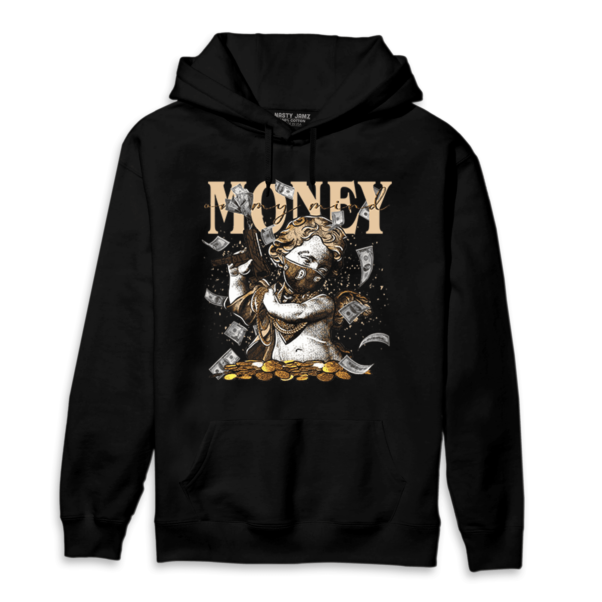 Palomino 3s Hoodie Match Money On My Mine Gang - NastyJamz