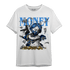 University Blue 5s T Shirt Match Money On My Mine Gang - NastyJamz