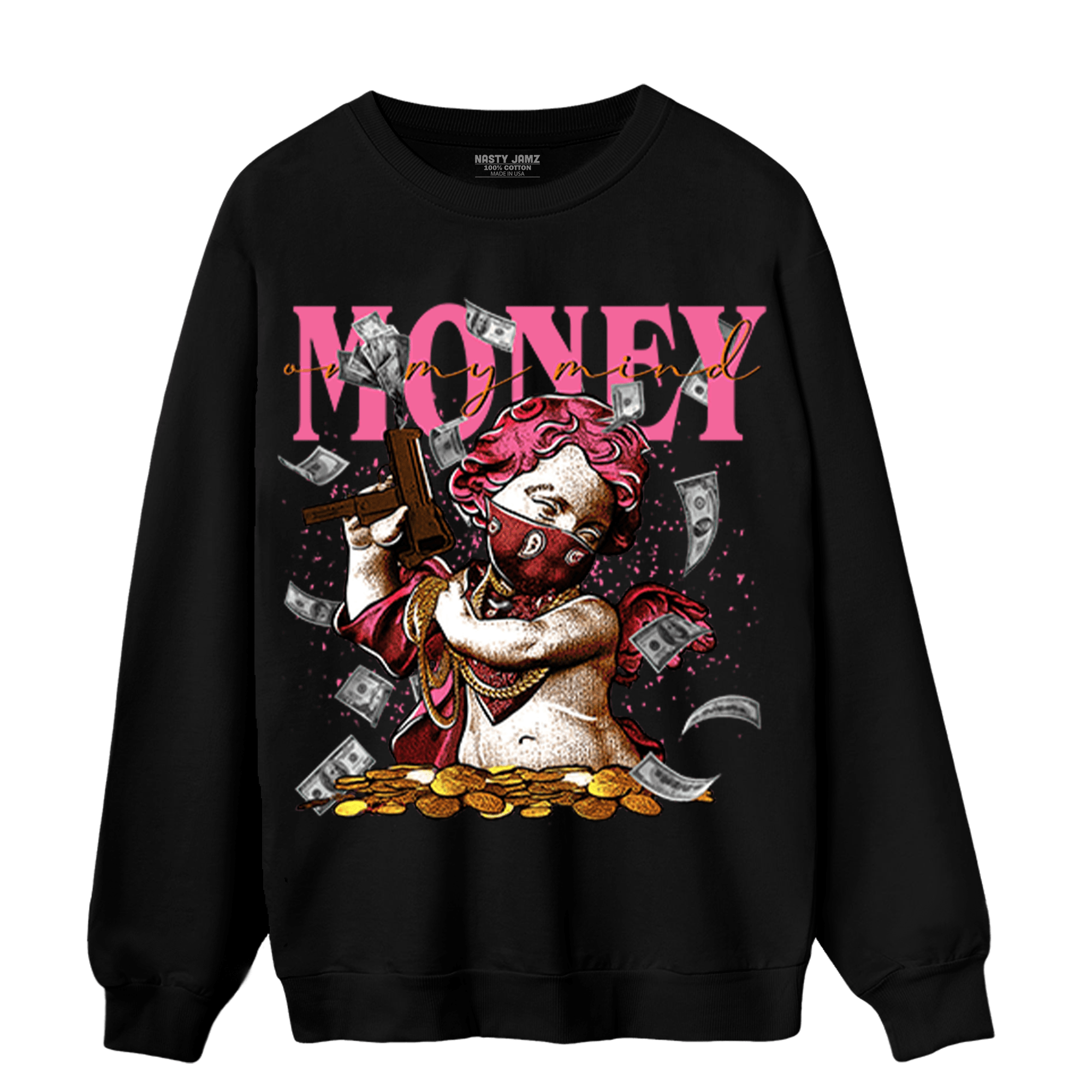 SB Dunk Blossom Sweatshirt Match Money On My Mine Gang - NastyJamz