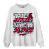 Cherry 11s Sweatshirt Match Move In Silence - NastyJamz