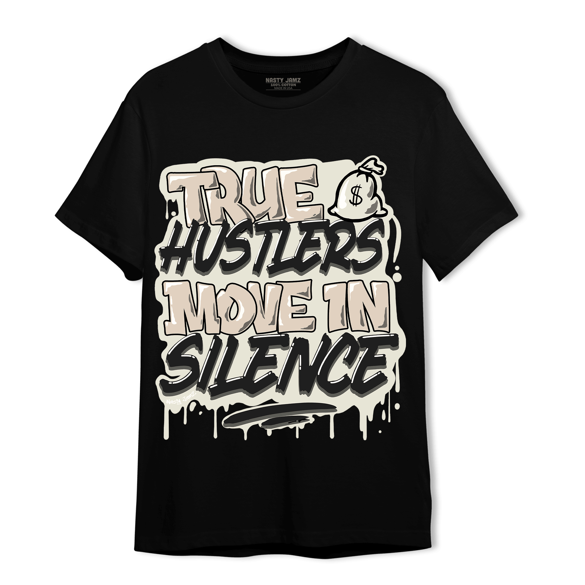 Neapolitan 11s T Shirt Match Move In Silence - NastyJamz