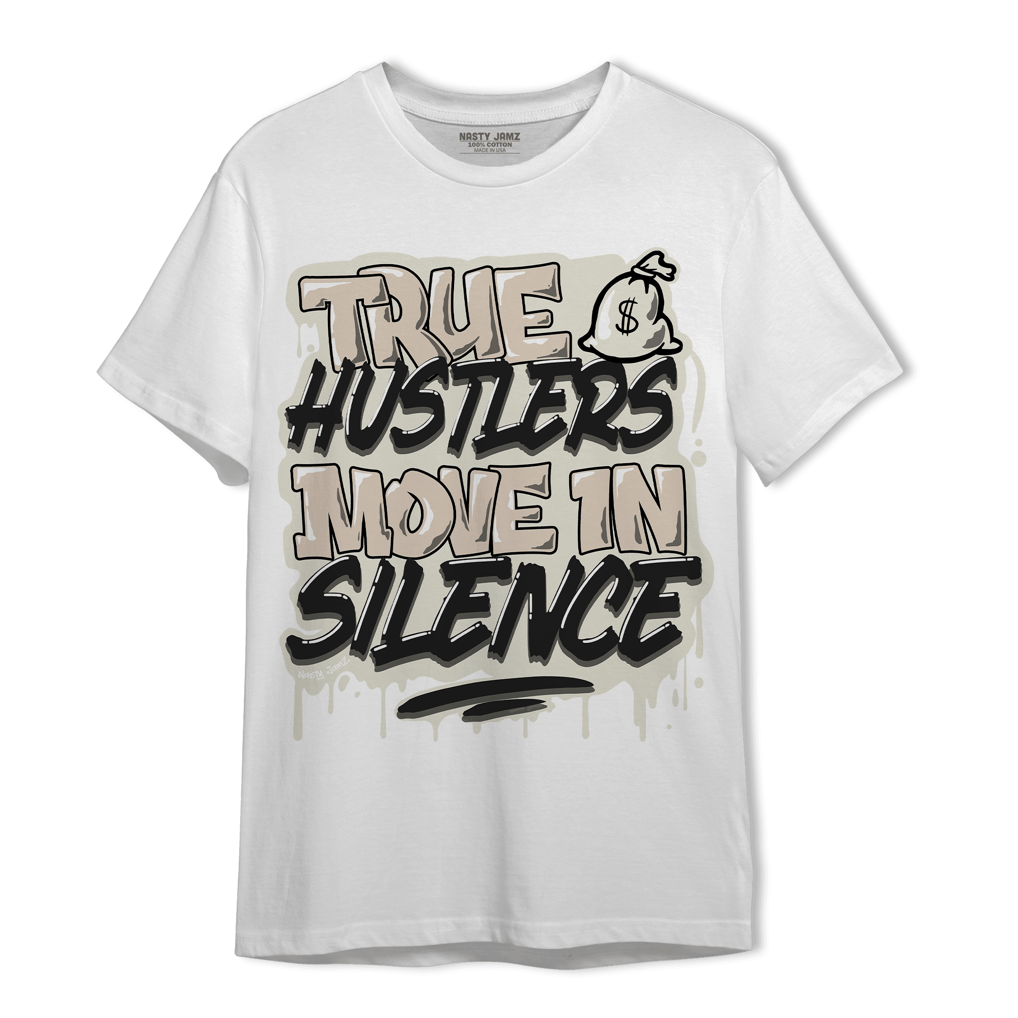 Neapolitan 11s T Shirt Match Move In Silence - NastyJamz