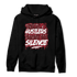 Cherry 12s Hoodie Match Move In Silence - NastyJamz