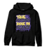 Field Purple 12s Hoodie Match Move In Silence - NastyJamz