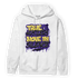Field Purple 12s Hoodie Match Move In Silence - NastyJamz