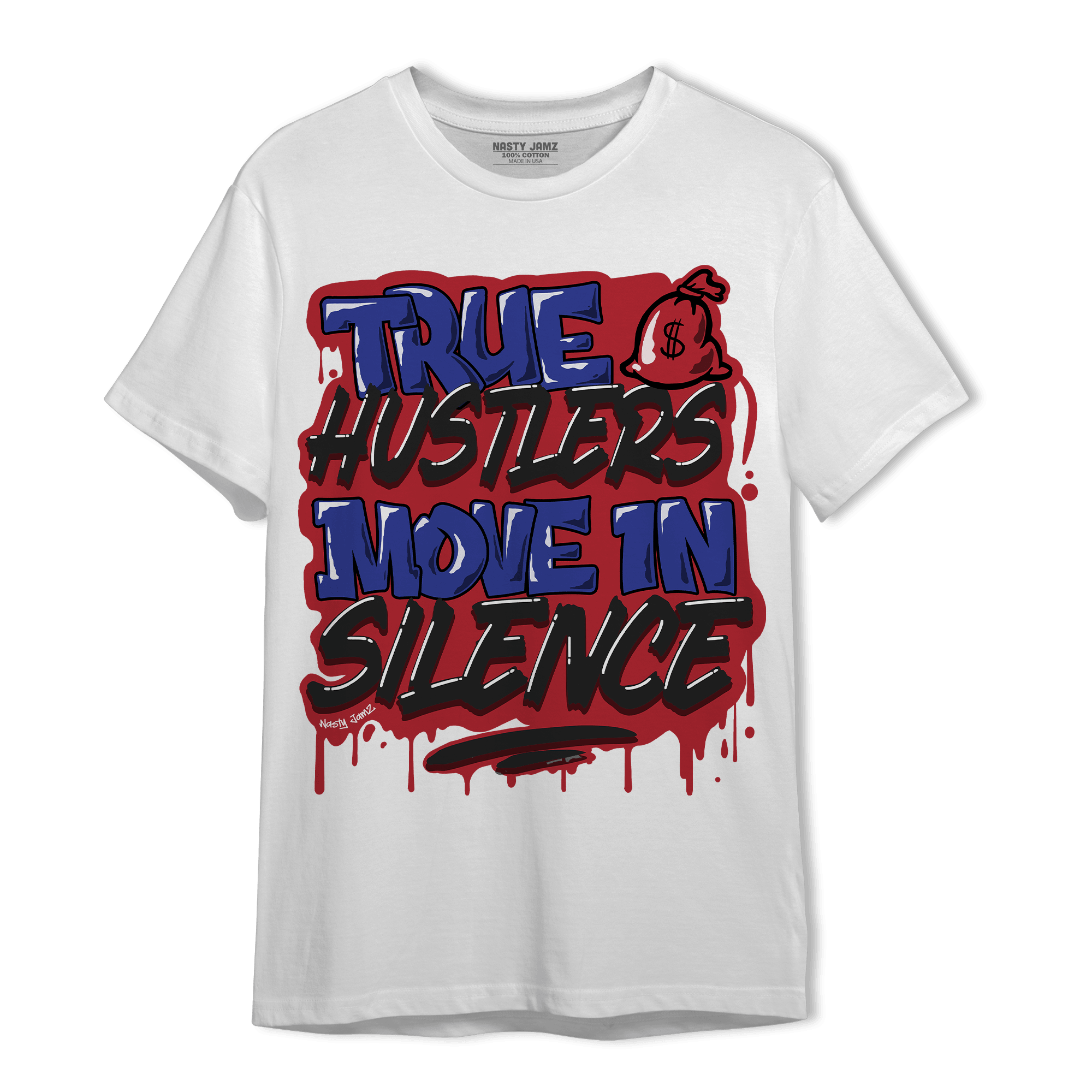 Playoffs 8s T Shirt Match Move In Silence - NastyJamz