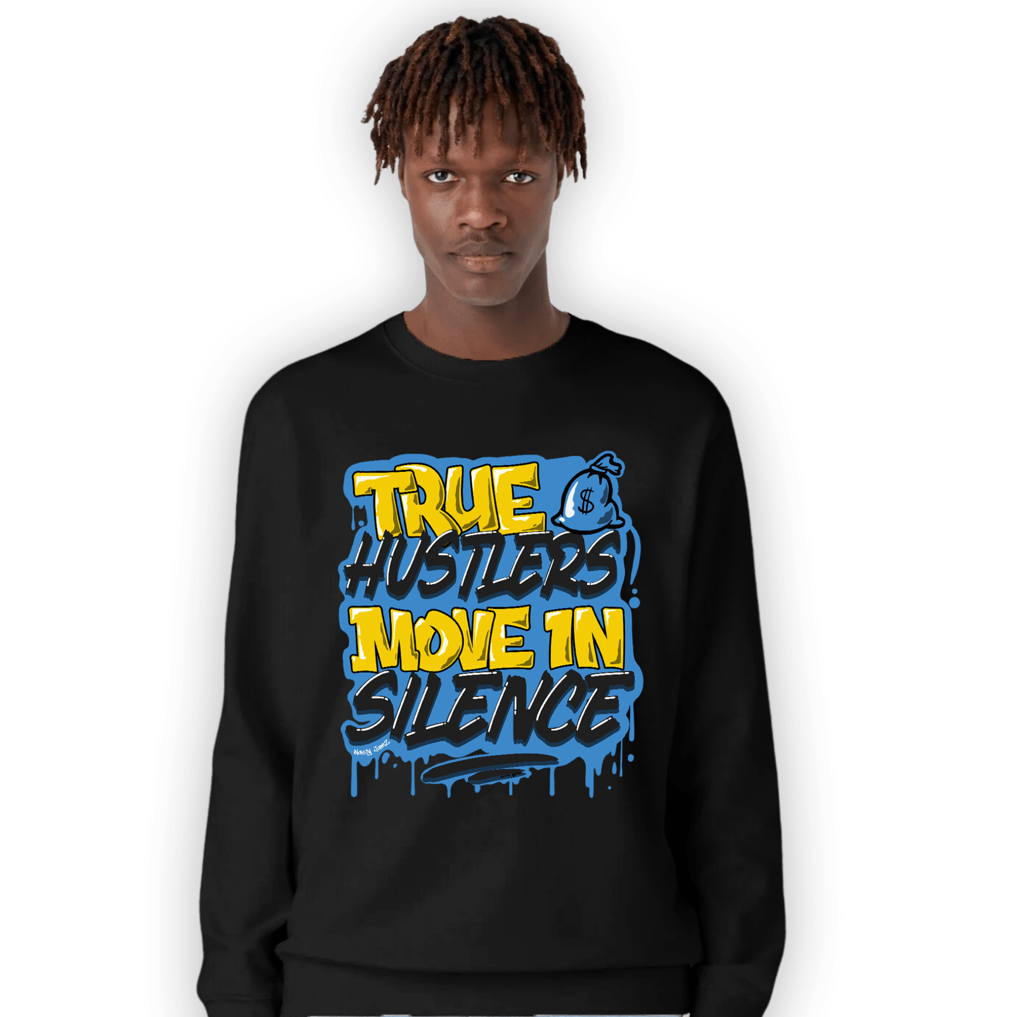 SB Dunk Bubbles Sweatshirt Match Move In Silence - NastyJamz