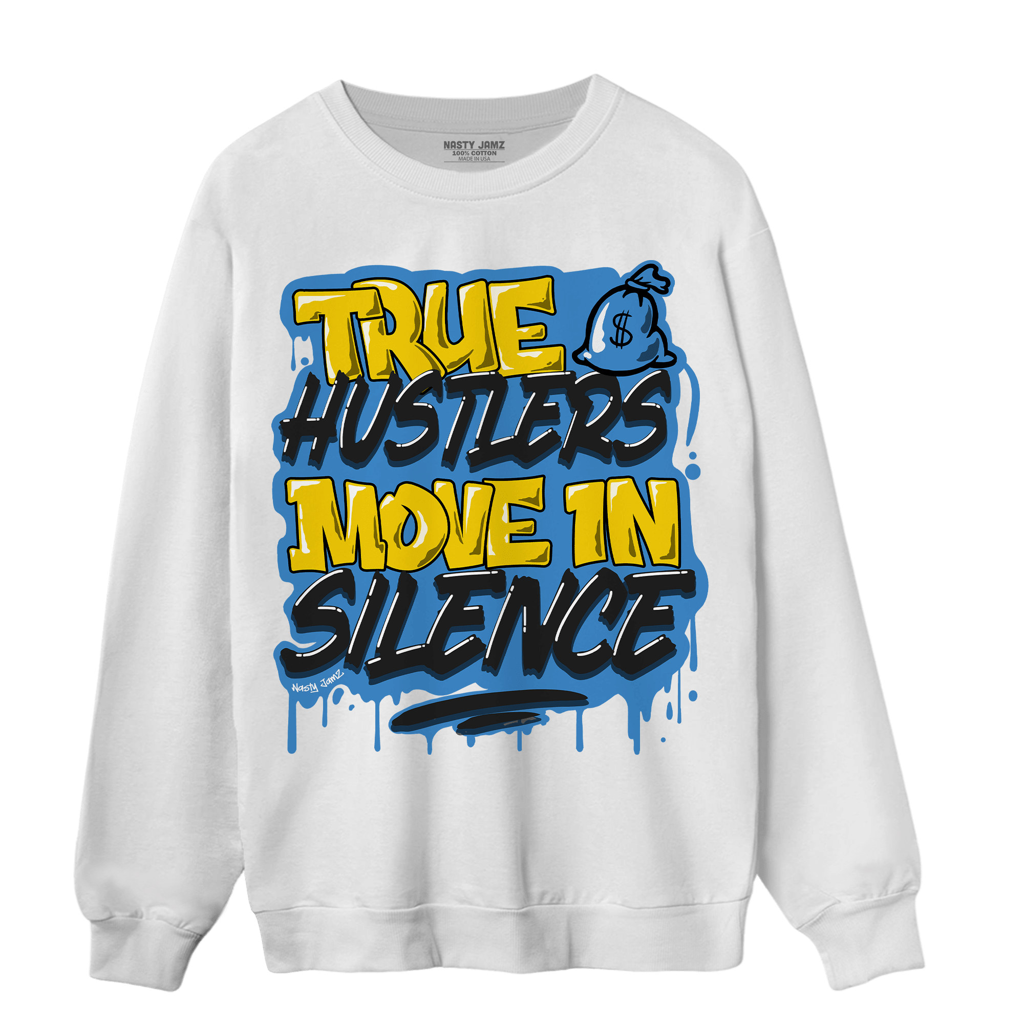 SB Dunk Bubbles Sweatshirt Match Move In Silence - NastyJamz