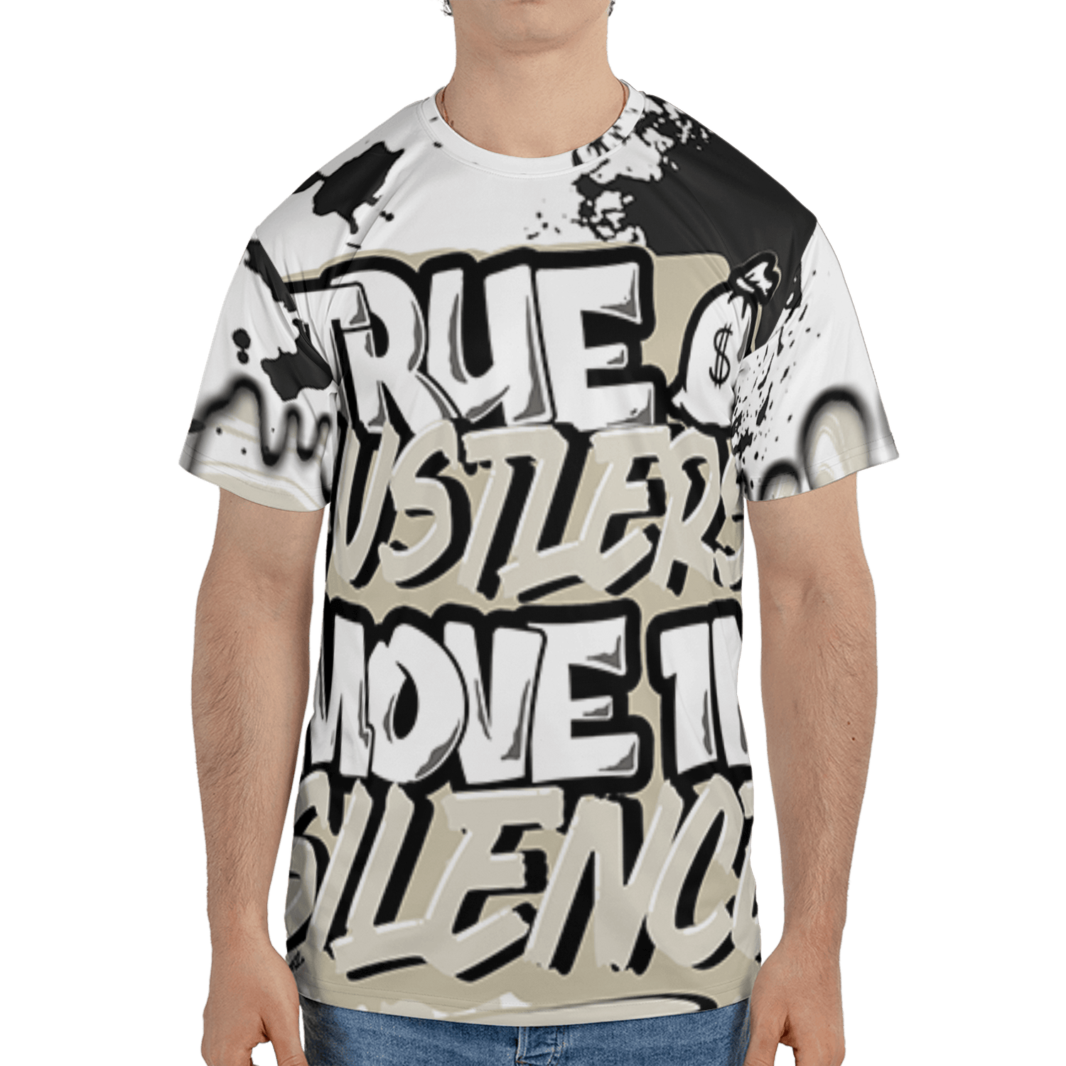 Gratitude 11s T Shirt Match Move In Silence 3D All-Over Print Color Splash - NastyJamz