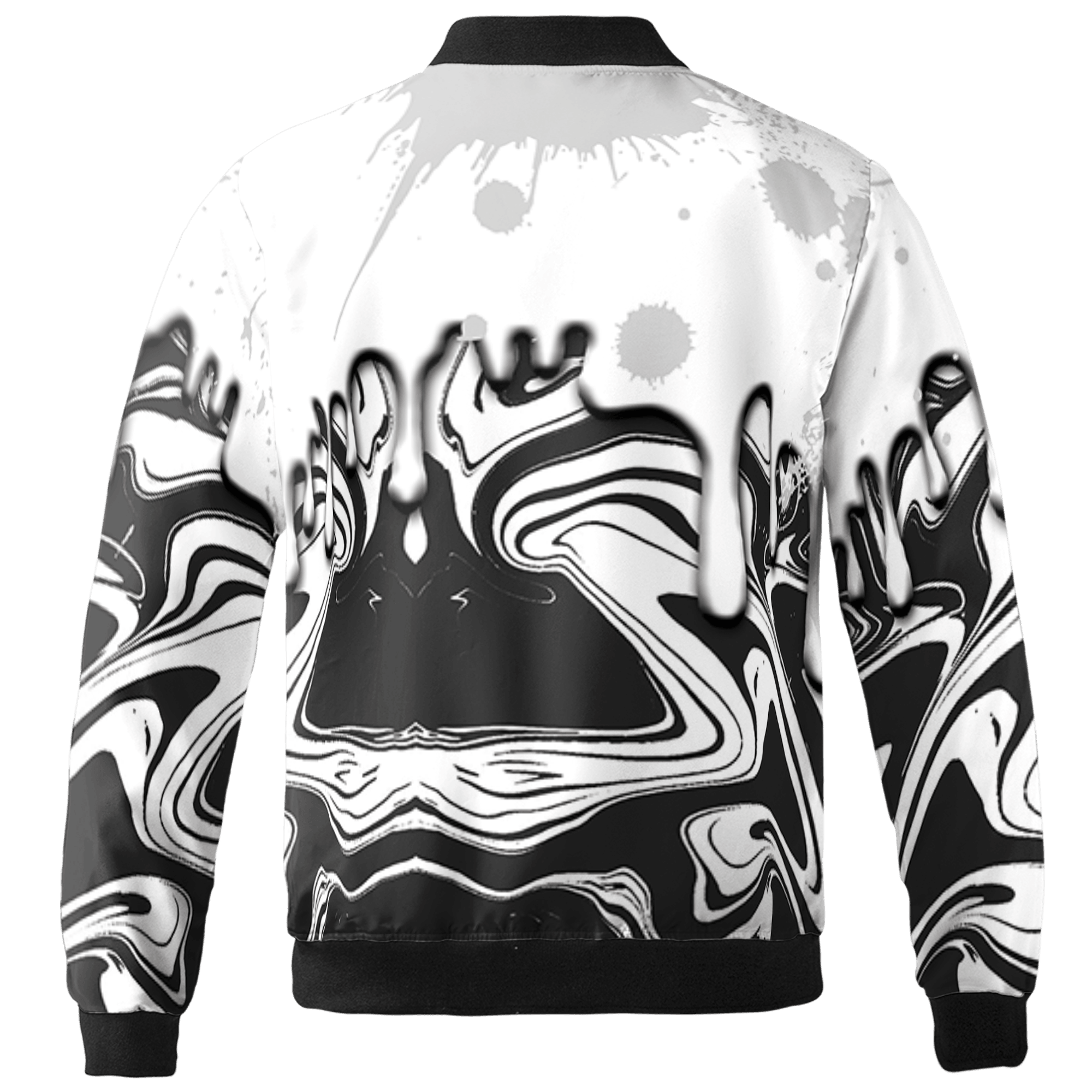 Retro High OG Black White 1s Jacket Match Move In Silence 3D All-Over Print Color Splash - NastyJamz