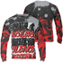 Bred Reimagined 4s Sweatshirt Match Move In Silence 3D All-Over Print Color Splash - NastyJamz