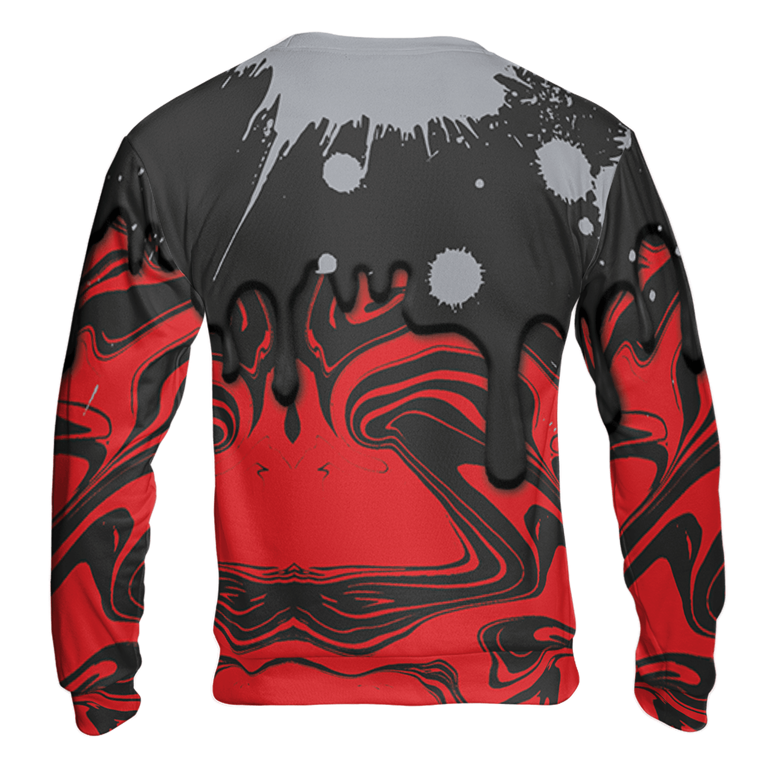 Bred Reimagined 4s Sweatshirt Match Move In Silence 3D All-Over Print Color Splash - NastyJamz