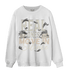 Neapolitan 11s Sweatshirt Match Move In Silence Money - NastyJamz