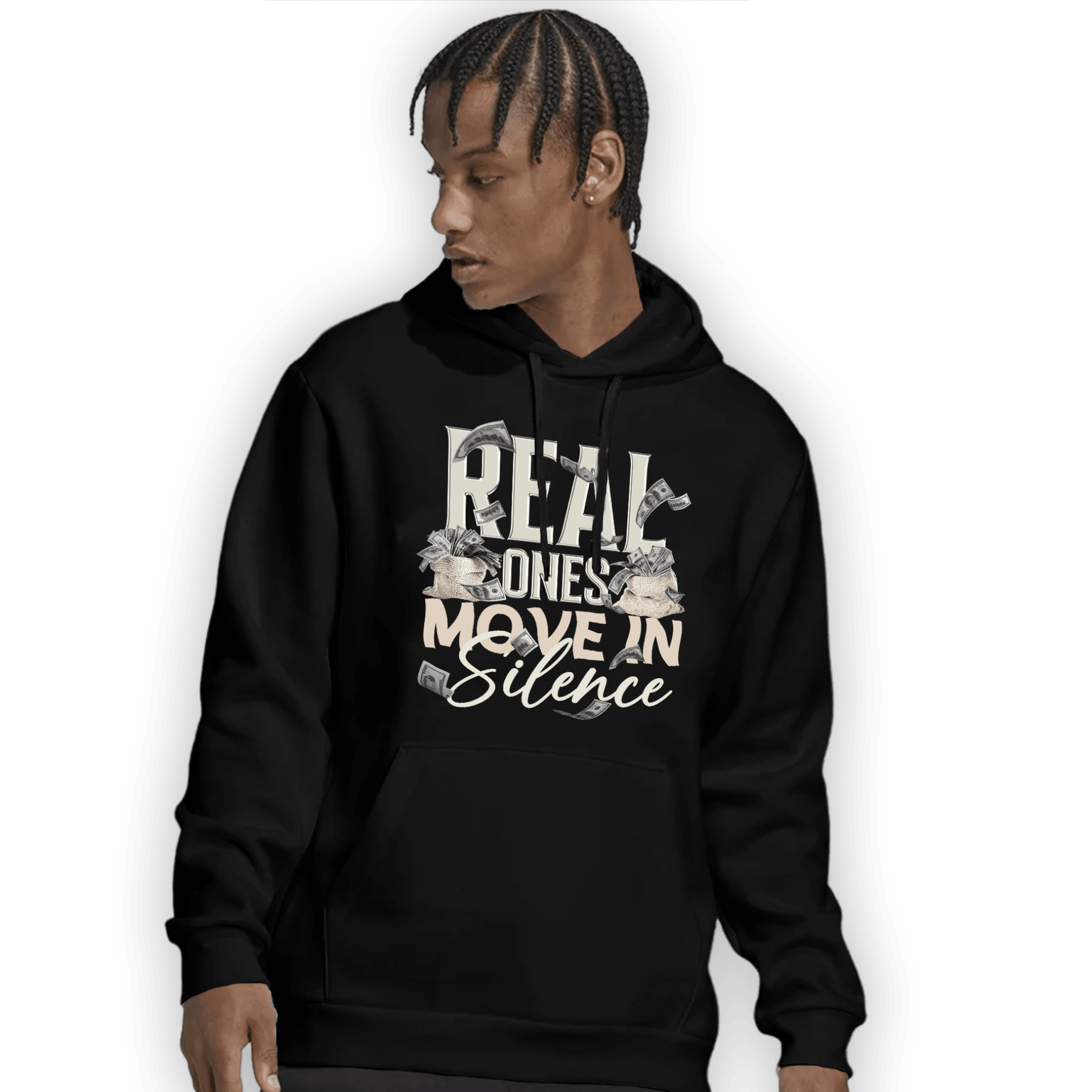 Neapolitan 11s Hoodie Match Move In Silence Money - NastyJamz