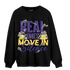 Field Purple 12s Sweatshirt Match Move In Silence Money - NastyJamz