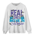 Aqua 6s Sweatshirt Match Move In Silence Money - NastyJamz