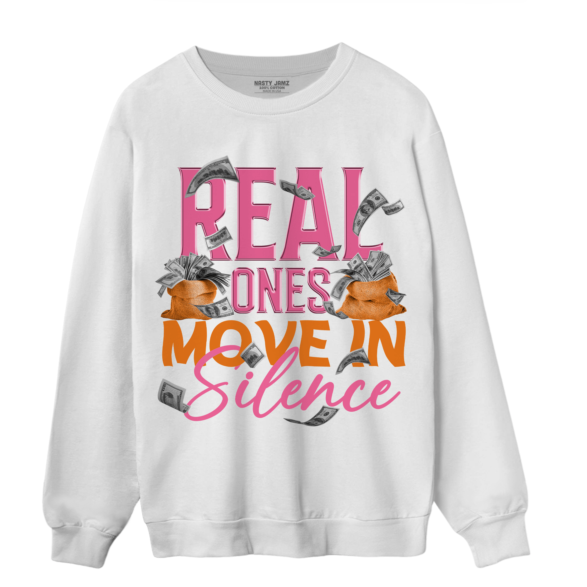 SB Dunk Blossom Sweatshirt Match Move In Silence Money - NastyJamz