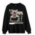 Gratitude 11s Sweatshirt Match News Presenter BER - NastyJamz