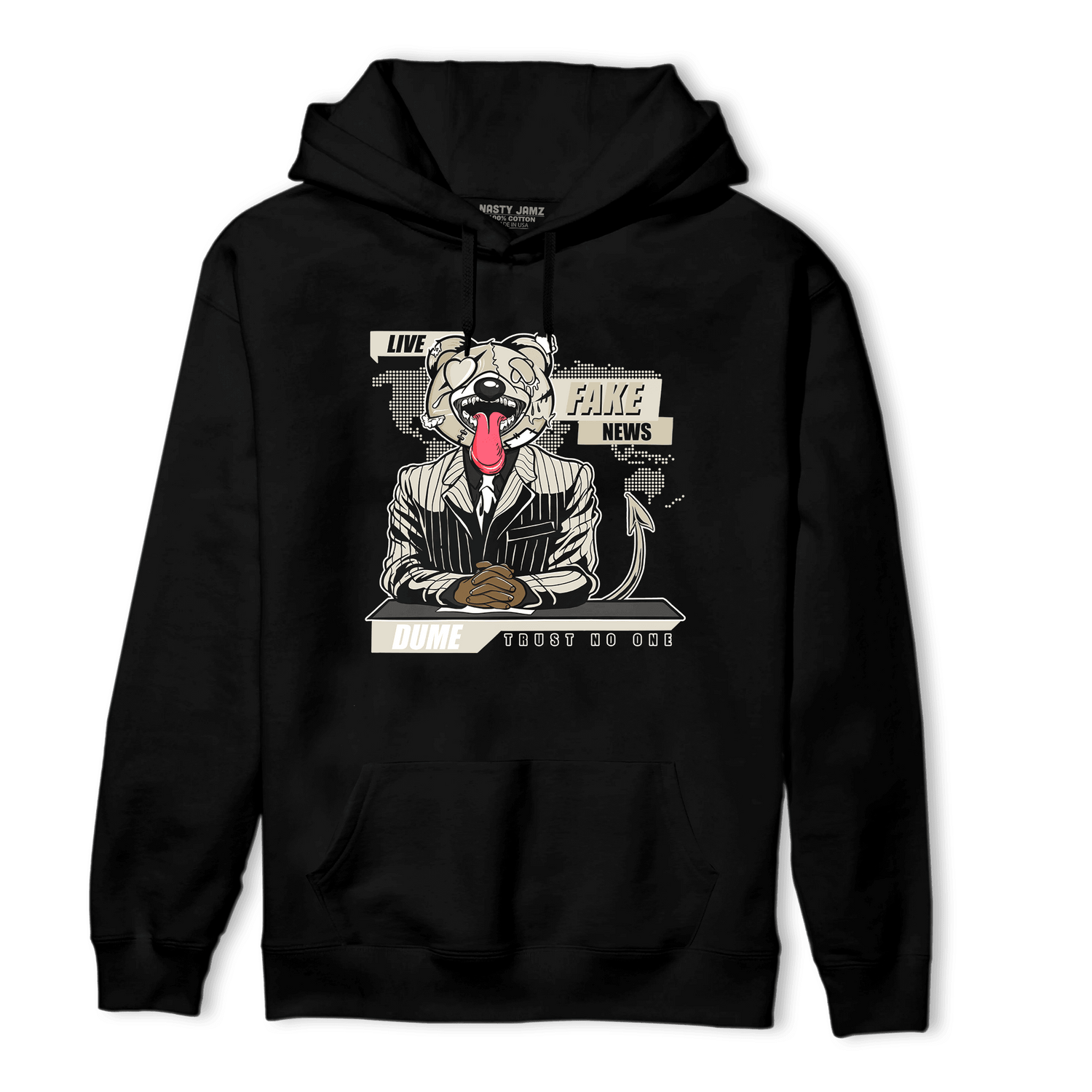 Gratitude 11s Hoodie Match News Presenter BER - NastyJamz