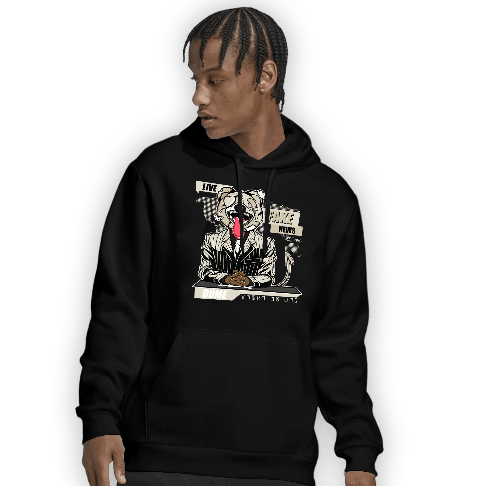 Gratitude 11s Hoodie Match News Presenter BER - NastyJamz